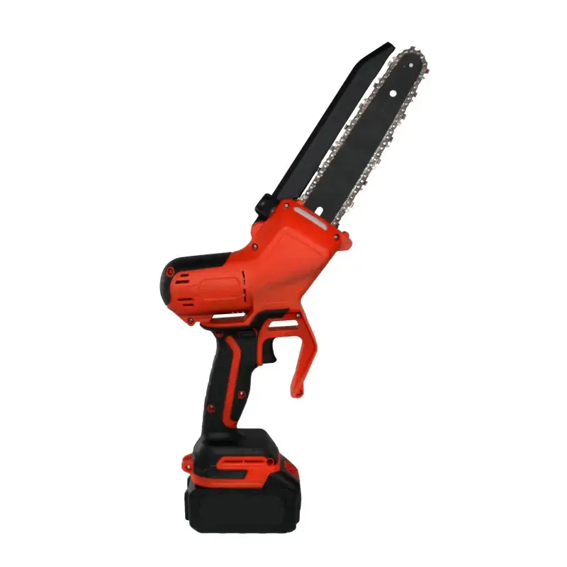 6inch 8 inch Mini Battery Chainsaw with Oil Lubrication Electric Cordless Chainsaw Li-ion Battery Power Chainsaws Chain Saw