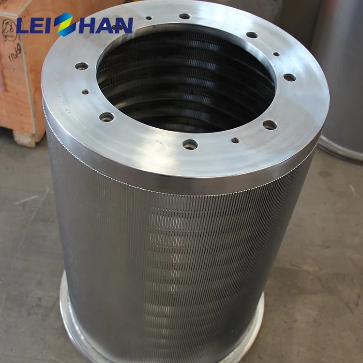 Paper Industry Slot Pressure Screen Basket Manufacturer