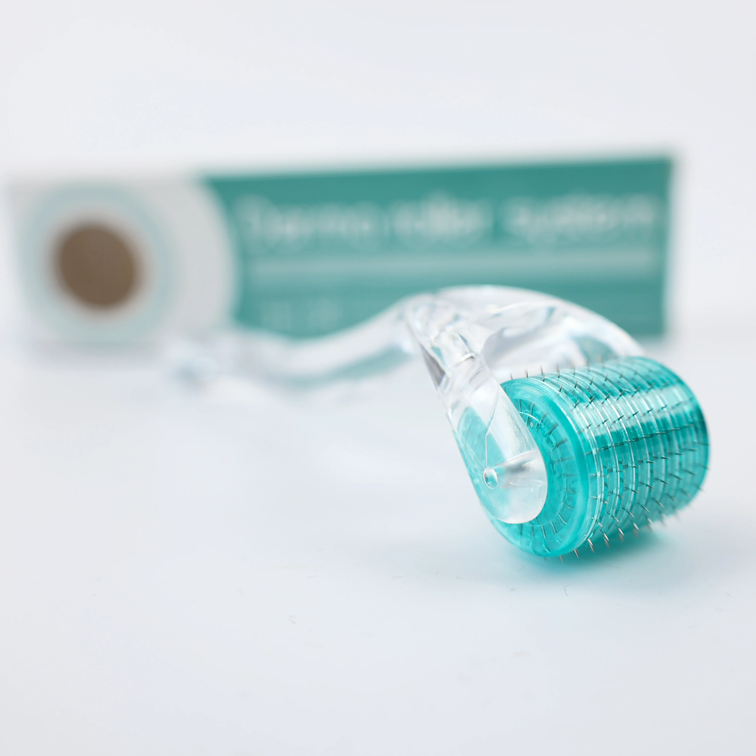 Высококачественный ролик с микро-иглой для лечения кожи головы против выпадения волос, 192 игл, медицинский титановый дермароллер