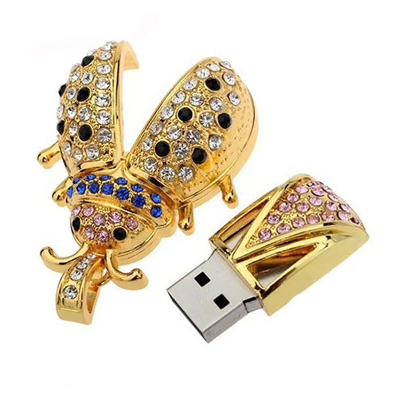 2021 Cheap and High Quality Metal Jewelry 2GB 4GB 8GB 16GB 32GB 64GB 128GB USB Flash Drive Pen Drive in Bulk For Gifts