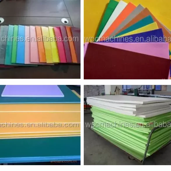 Good flexibility ABS/TPO/EVA/EPDM/PP/PE Sheet Board Production Line  the skin  pattern board