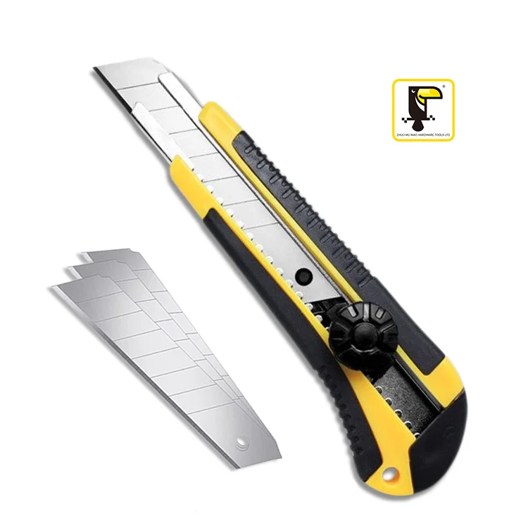 ZHUOMUNIAO stationaries paper cutting knife precision art hobby craft retractable blade box cutter for wallpaper
