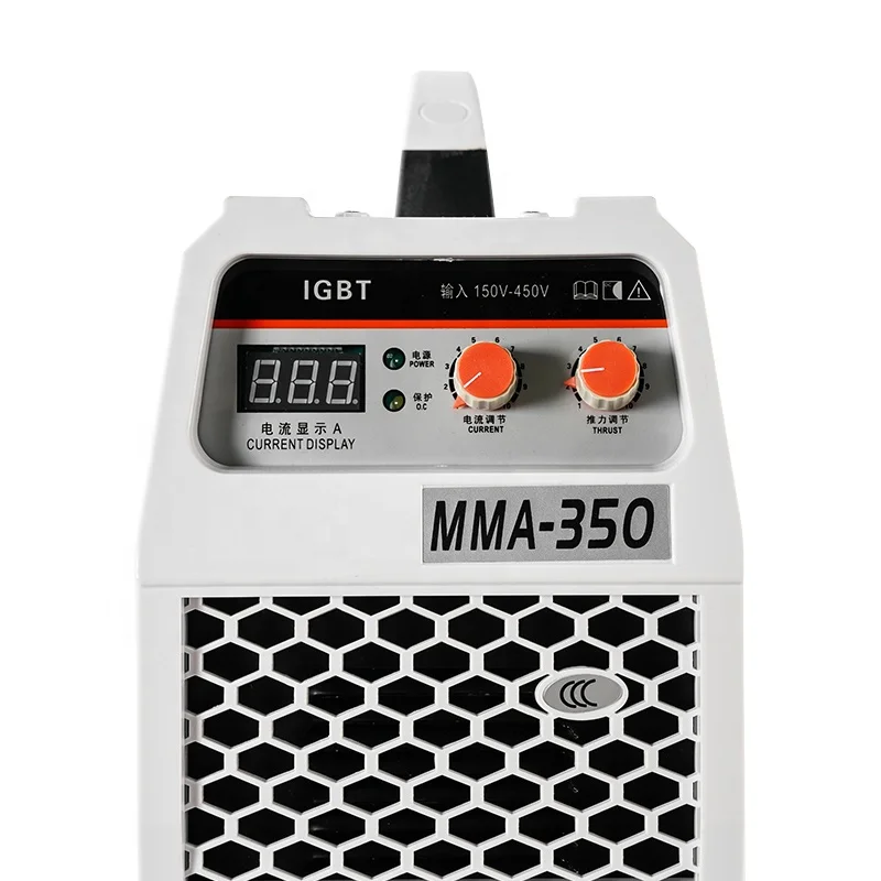 MMA-350 Discrete IGBT Electrode Rod Stick Holder Clamp Inverter ARC Welding Machine