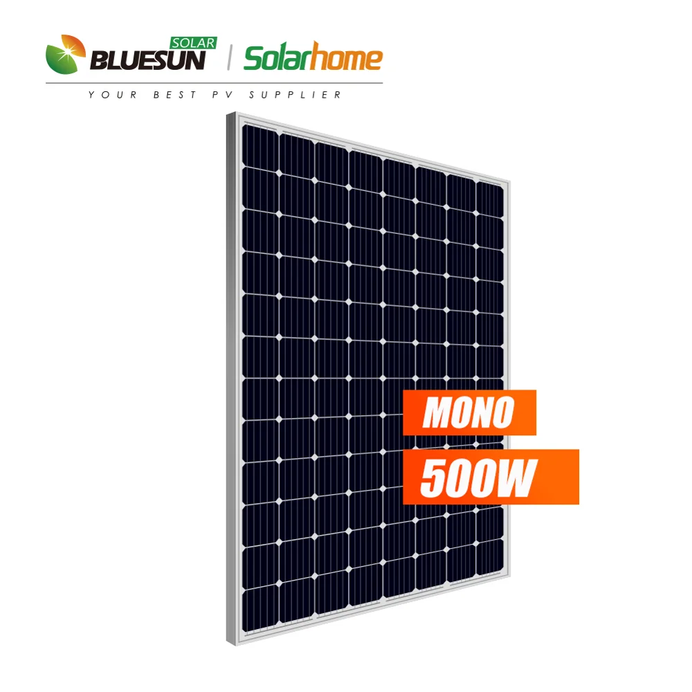 Bluesun 500 Вт 600 солнечная панель 700 800 моно 96 элементов батарея высокое качество ce сертификаты pv
