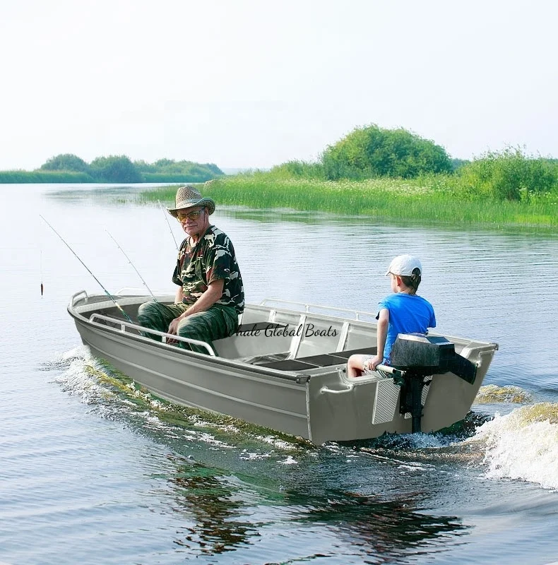4.2m Good Quality Fishing Boat Outboard Aluminum Jon Boat