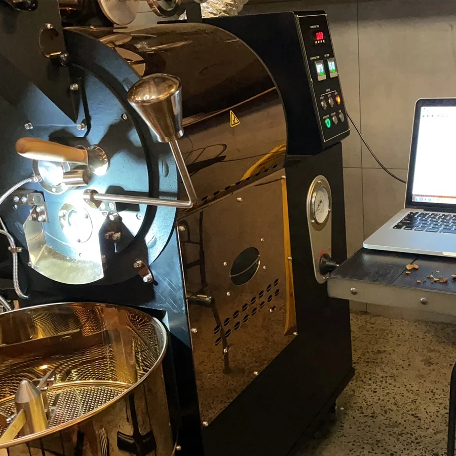 Good quality amazon roaster / smart 3 kg GAS coffee tool roaster for sale