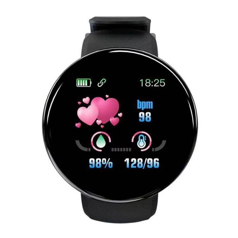 Оптовая продажа умных часов D13 D18 d20 relojes deportivos montre connect