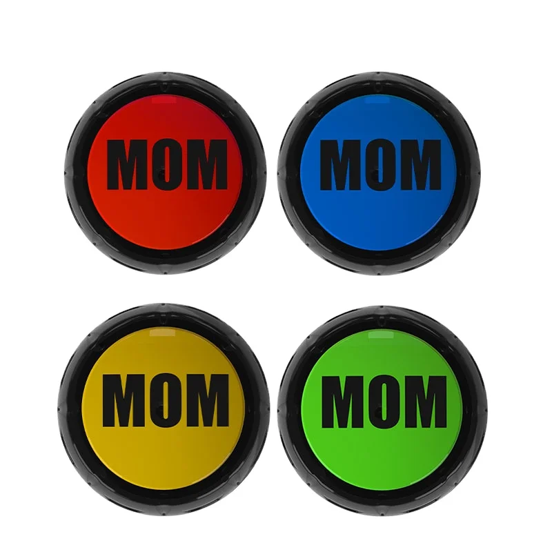 Factory Price Recordable Dog Talking Buttons For Communication Buzzer Training Set Dog Buttons