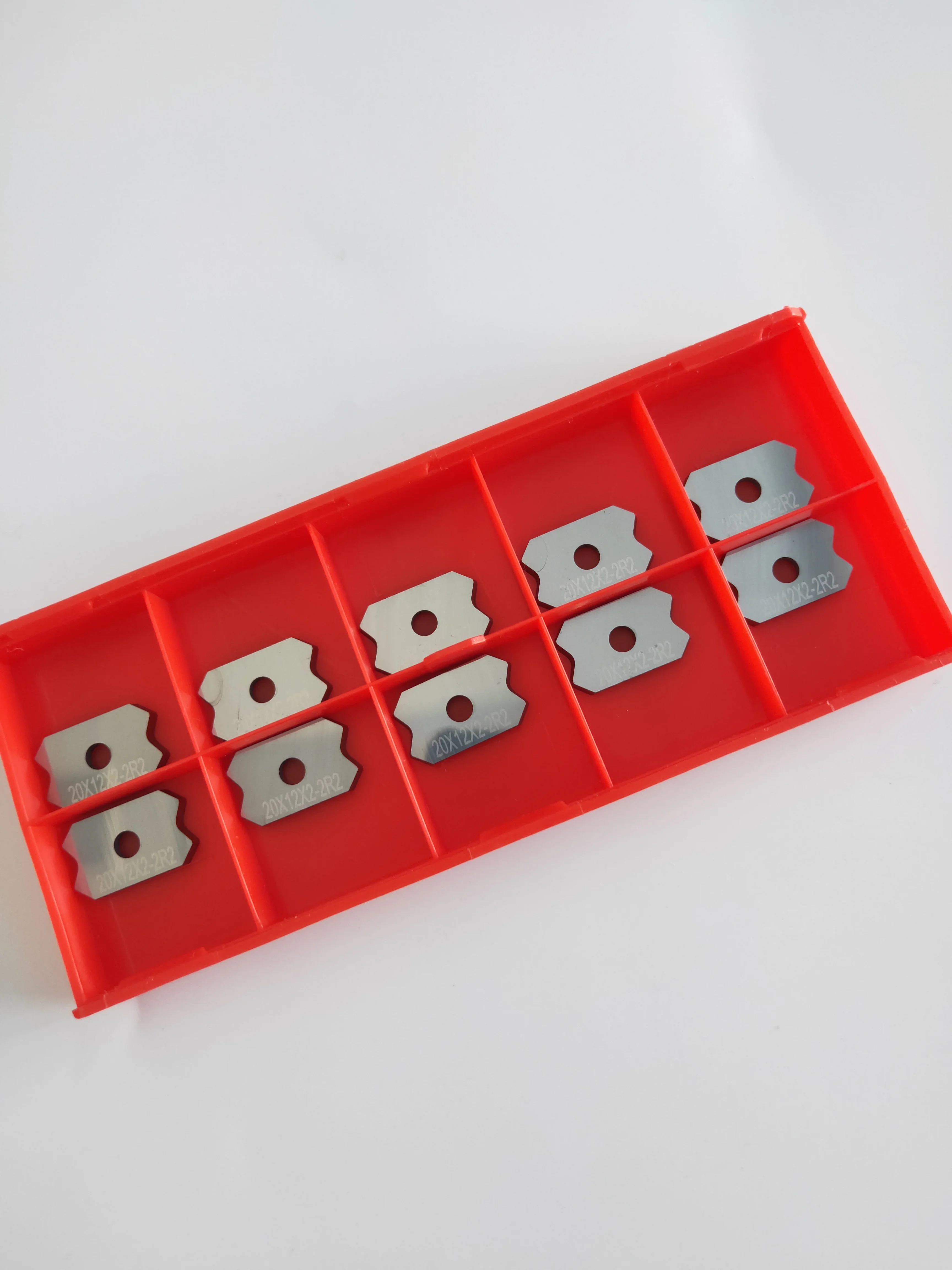 Factory Direct Sales 20x12x2mm Profiled Knives Scraper Turnover Knives Carbide Insert for Edge Banding Machines