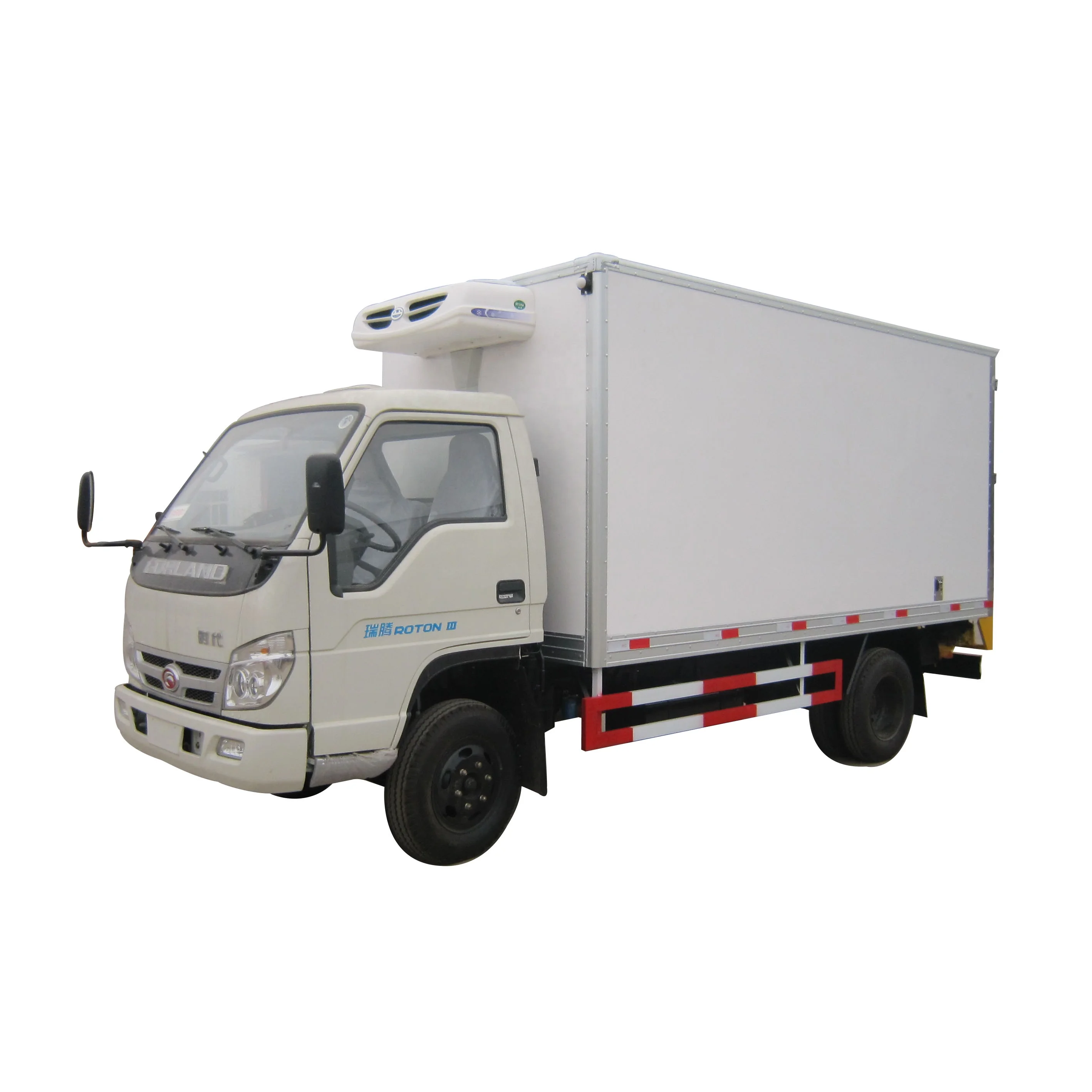 Small mini foton freezer box truck with freezer van price competitive from China factory with one year warranty