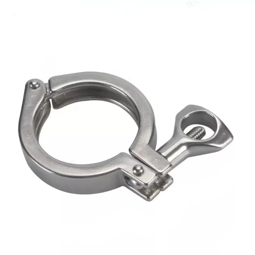 Sanitary Stainless Steel clamp  SS304 Hex Pipe Holder Hexagon Hex Pipe Hanger Tube Support stainless steel pipe fittings