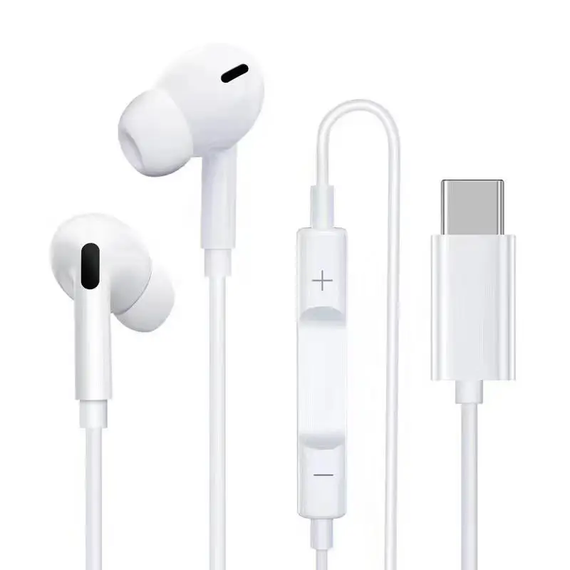 Type-c In-ear Headphones Digital Audio Headphones For Xiaomi Huawei Google Samsung Earbuds Mobile Phone Headphones