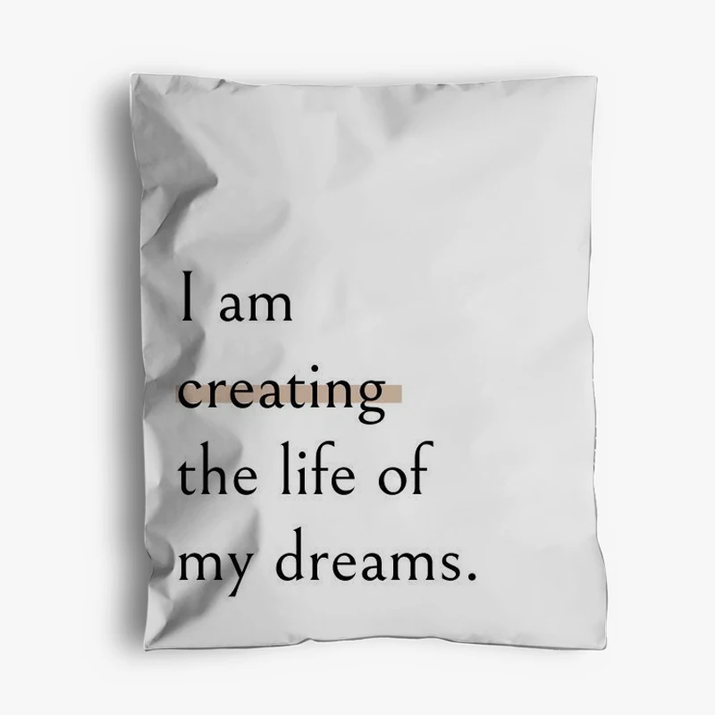 Custom Logo Printed 100% Compostable Polymailer Plastic Mail Nude Packaging Eco Poly Mailer Mailing Shipping Bag For Clothing