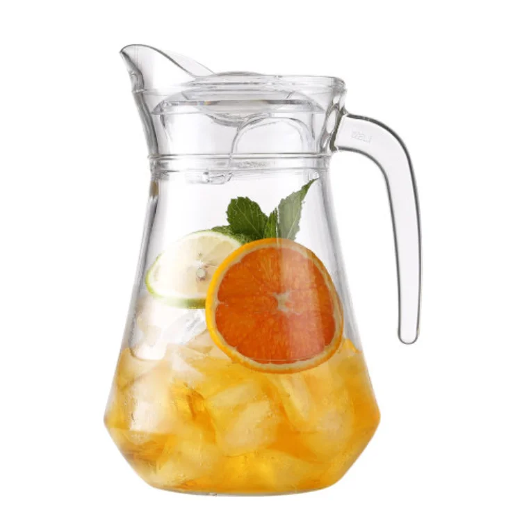 1000ml -1500ml Water Pitcher Glass Pitcher With Lid Drinking Glass Pot