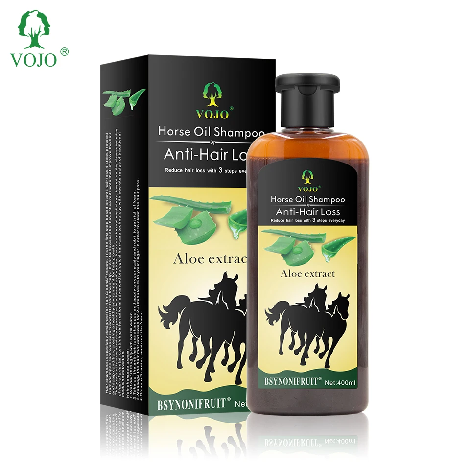 Оптовая цена против перхоти и зуда лошадиное масло 400 мл против выпадения волос