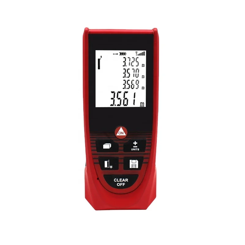 Electronic high precision distance measuring digital laser meter