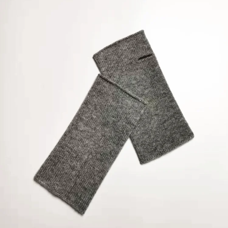 Заводская поставка, роскошные простые Стильные женские кашемировые перчатки 100%