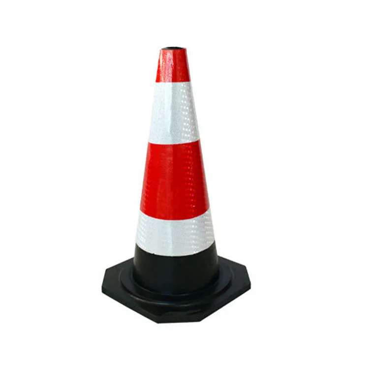New Road Work Cones 90Cm Safety Sign Pe Traffic Cone Reflective Tape