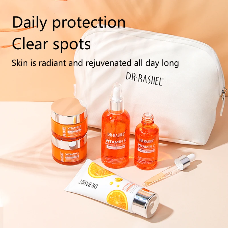 DR RASHEL Vitamin c brightening & anti-aging skin care set