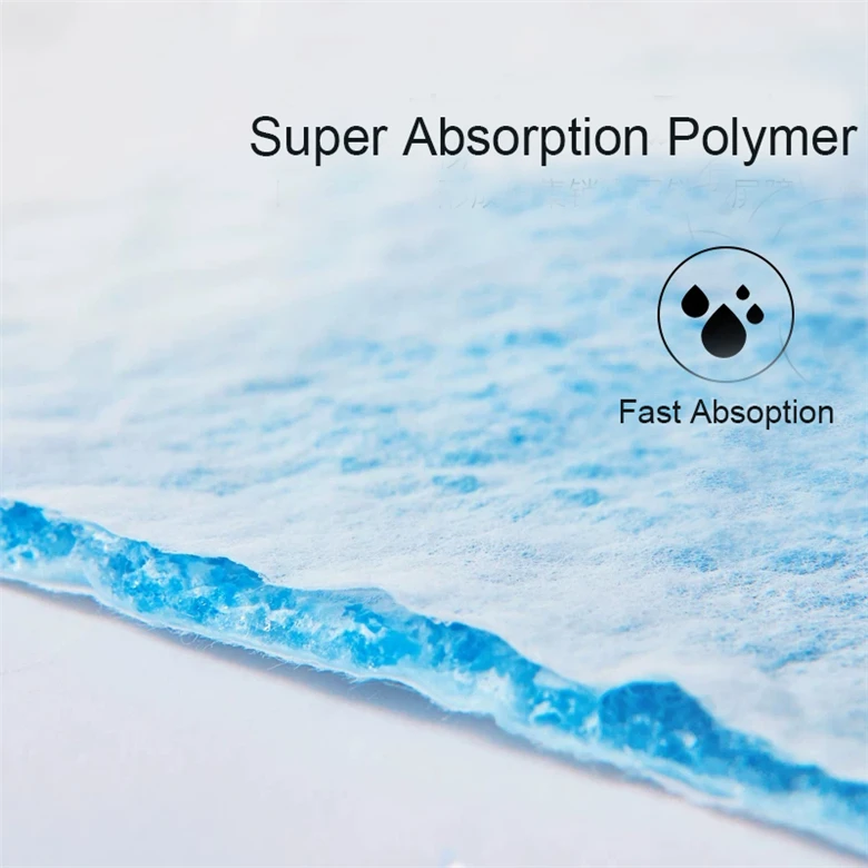 Double Absorption Core Cover Plastic Backed Elderly Incontinence Baby Thick Cover Diaper For Men Adult