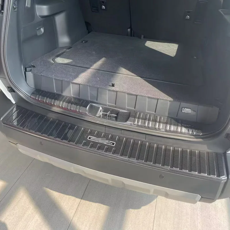 Hot Sale Car Accessories Exterior Decoration Body Kit Rear inner Bumper Foot Plate For Toyota Prado 2024 LC250