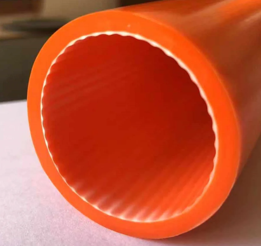 Бесплатные образцы 4 способа 7/4 мм малофрикционная полиэтиленовая микротрубка для волоконно-оптического кабеля проект воздуходувки в телекоммуникации