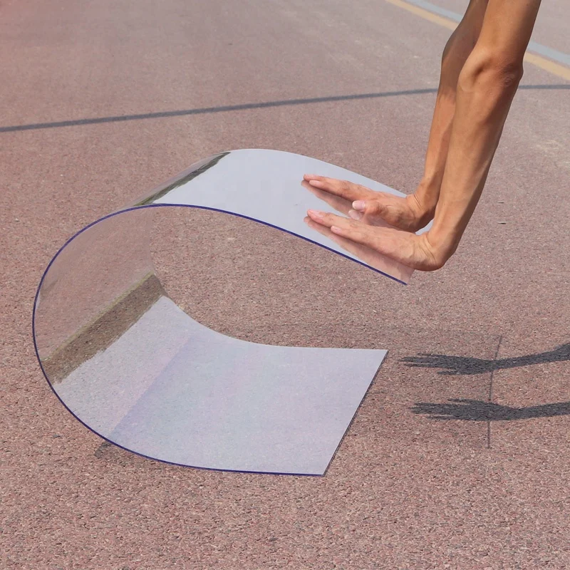 5mm 6mm Clear Greenhouse Roof Flat Polycarbonate Sheet Plastic Noise Barrier Solid Policarbonato Canopy Car Cover