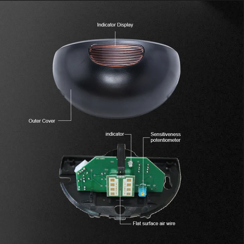 Turtech&Doortec MS03 Maximum mounting height 4 meters High sensitivity