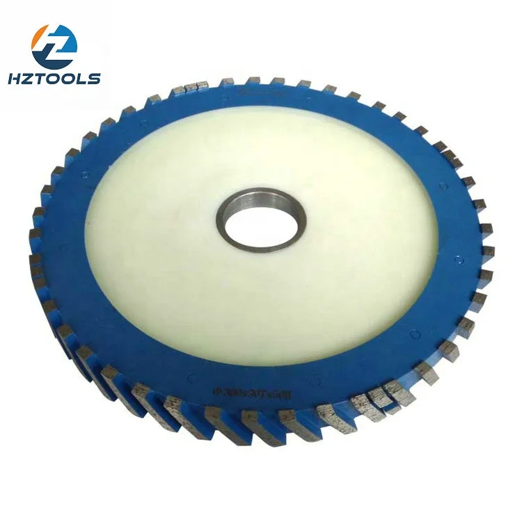 Steel and Silent Type Diamond calibrating milling wheels for stone granite,marble,quartz,etc.