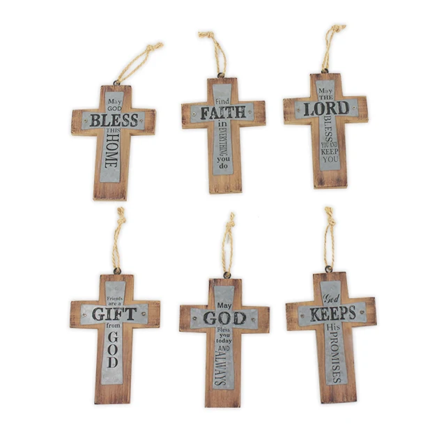 Wood Cross Designs  For Gift Small Wooden sign Religious