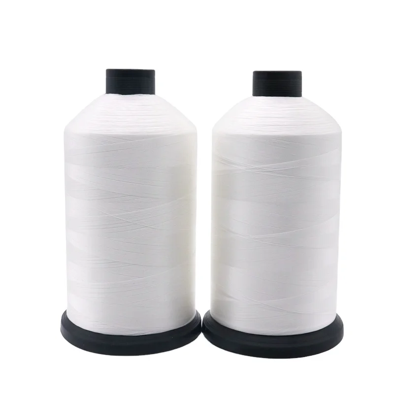 210d/3 White Polyester Sewing Thread For Quilting Machine