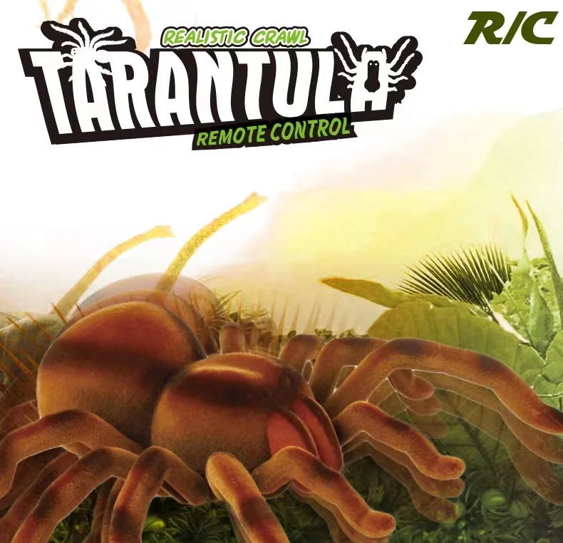 Electric Infrared Remote Control Large creeping Spider Toy