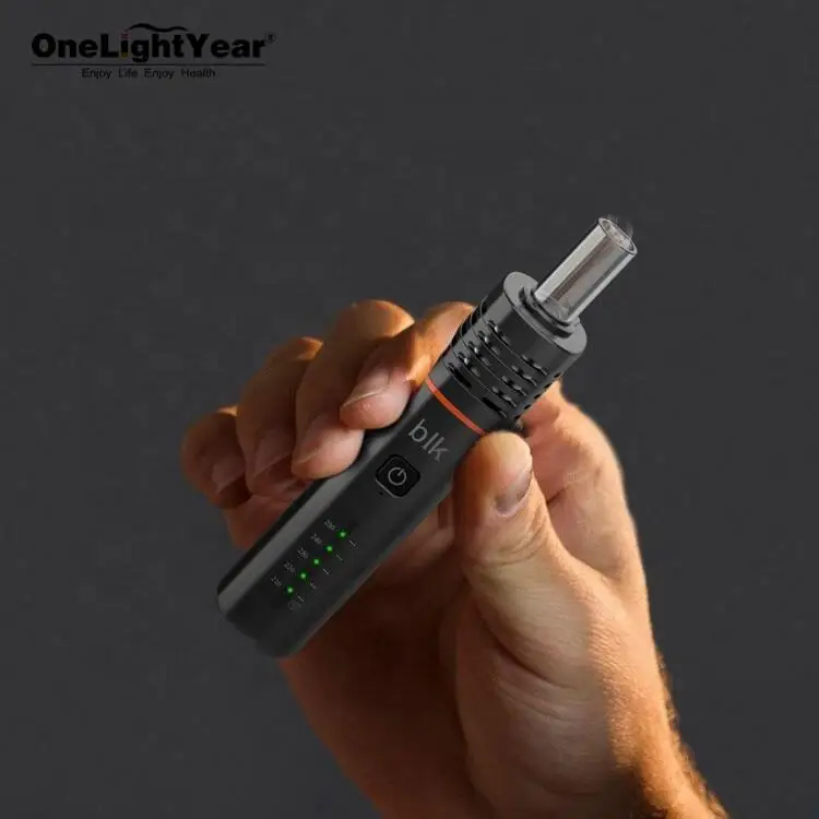 Most popular vaporizer dry herb weed with 1800mah big capacity battery BLK ELFIN