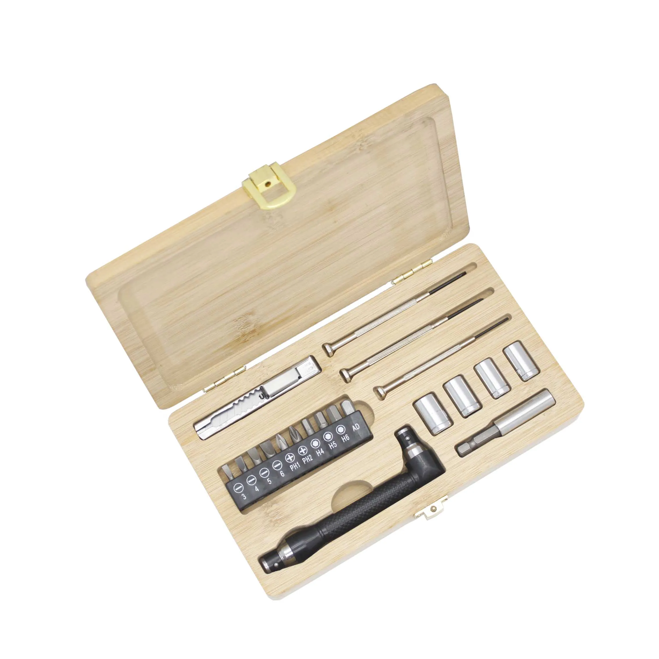 precision screwdriver tools  L type ratchet handle practical tool kit 20pcs hand tools