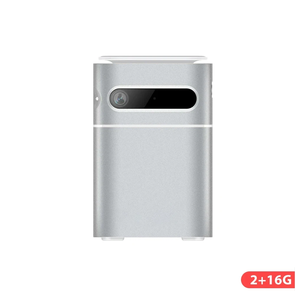 2G + 16G 4k Smart Android 9.0 Portable Mini DLP Projector with WIFI and Battery