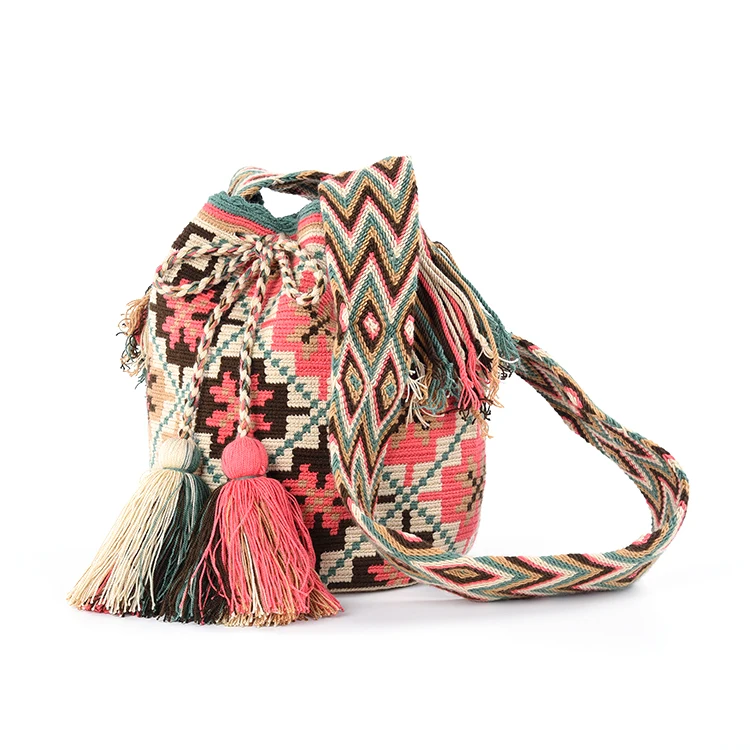 Новое поступление женские сумки wayuu Этническая сумка через плечо в стиле бохо