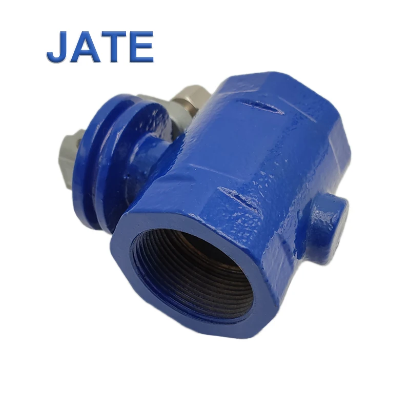 JATE BVM40 Cheap Sanitary Manual Globe Industrial Butterfly Valve Stainless Steel OEM Air General Internal Thread DN 50 8kg