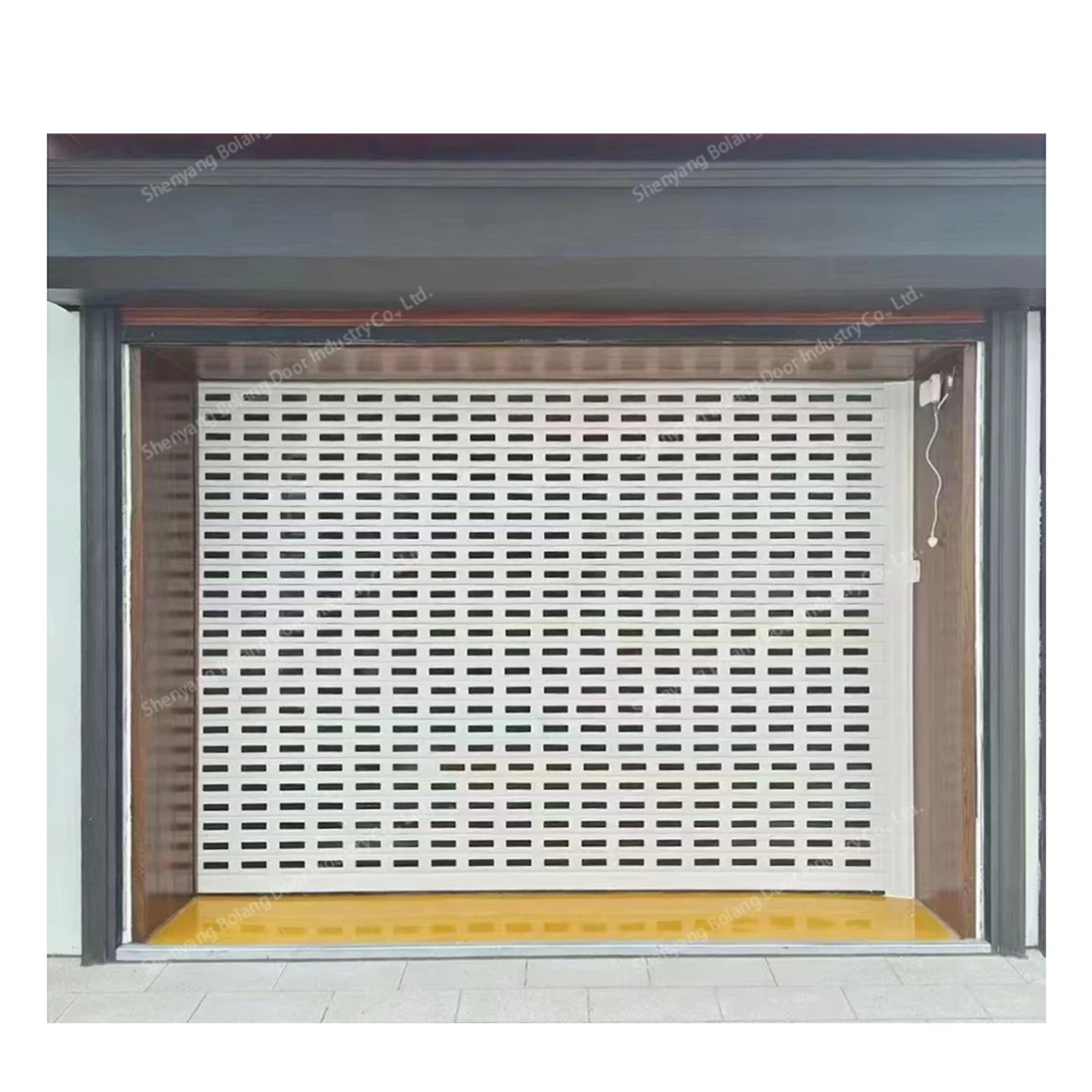 Direct Factory Customized Size Kitchen Cabinet Rolling Slats Thermal Insulation Roller Shutter Door Chinese Design Apartments
