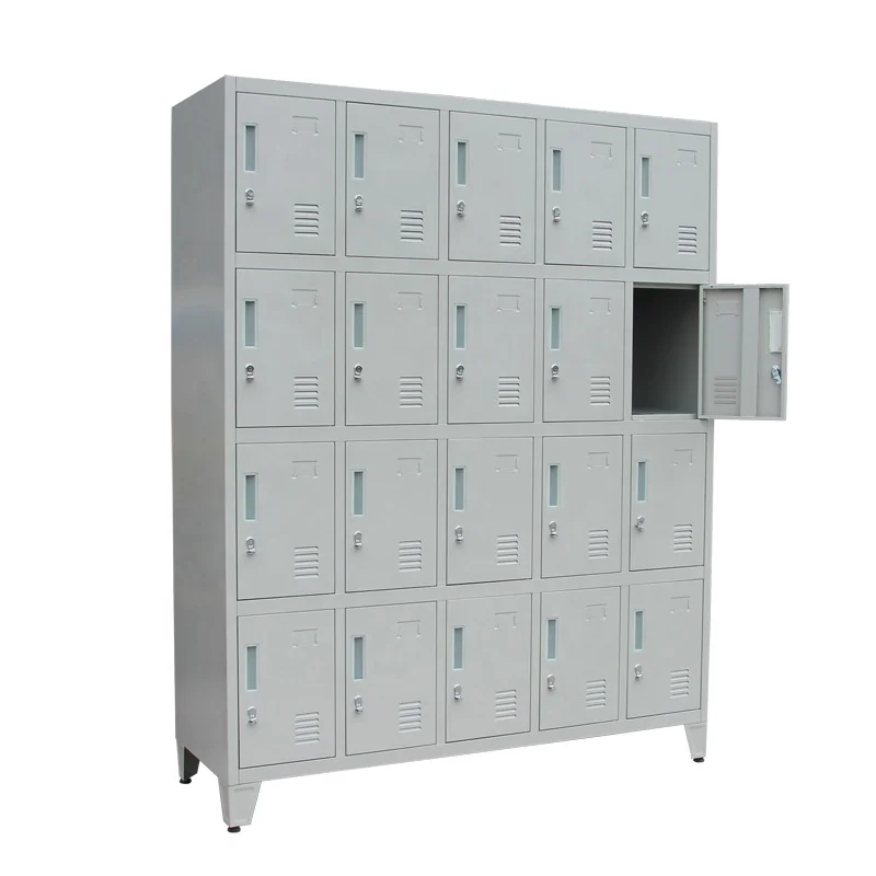 Good Quality Steel Wardrobe 20 Door Steel Locker Gym Mirrored Wardrobe/Clothes Locker/Clothes Cabinet
