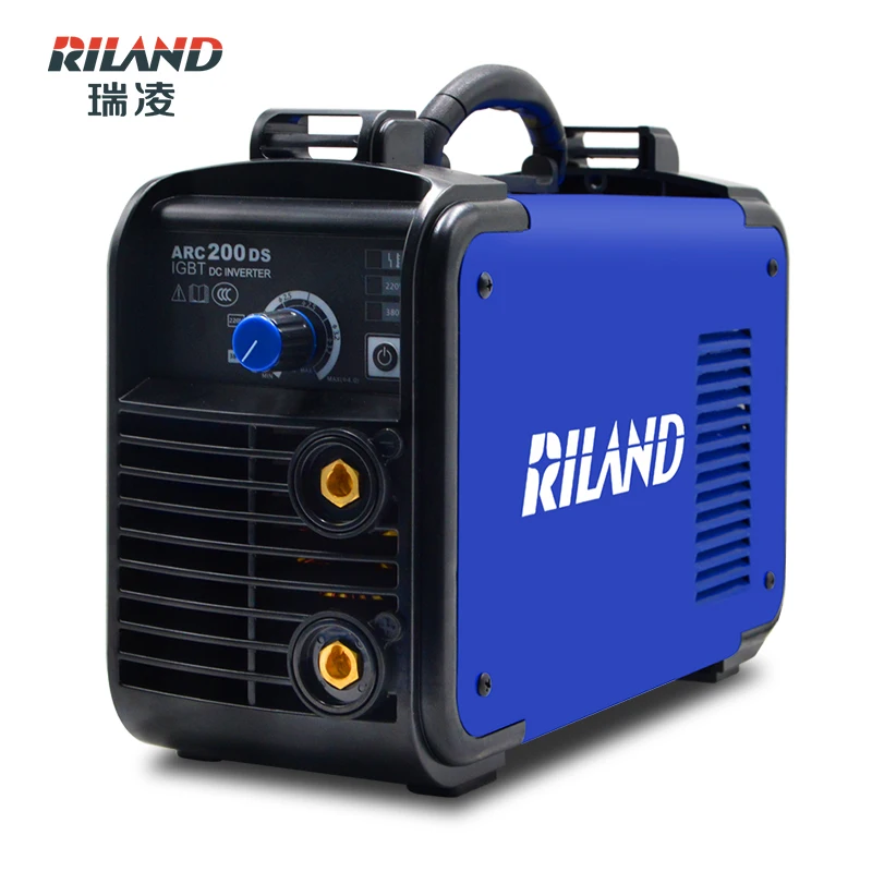 Riland welding machine ARC-200DS inverter DC 200GE small light industry dual voltage mini welding