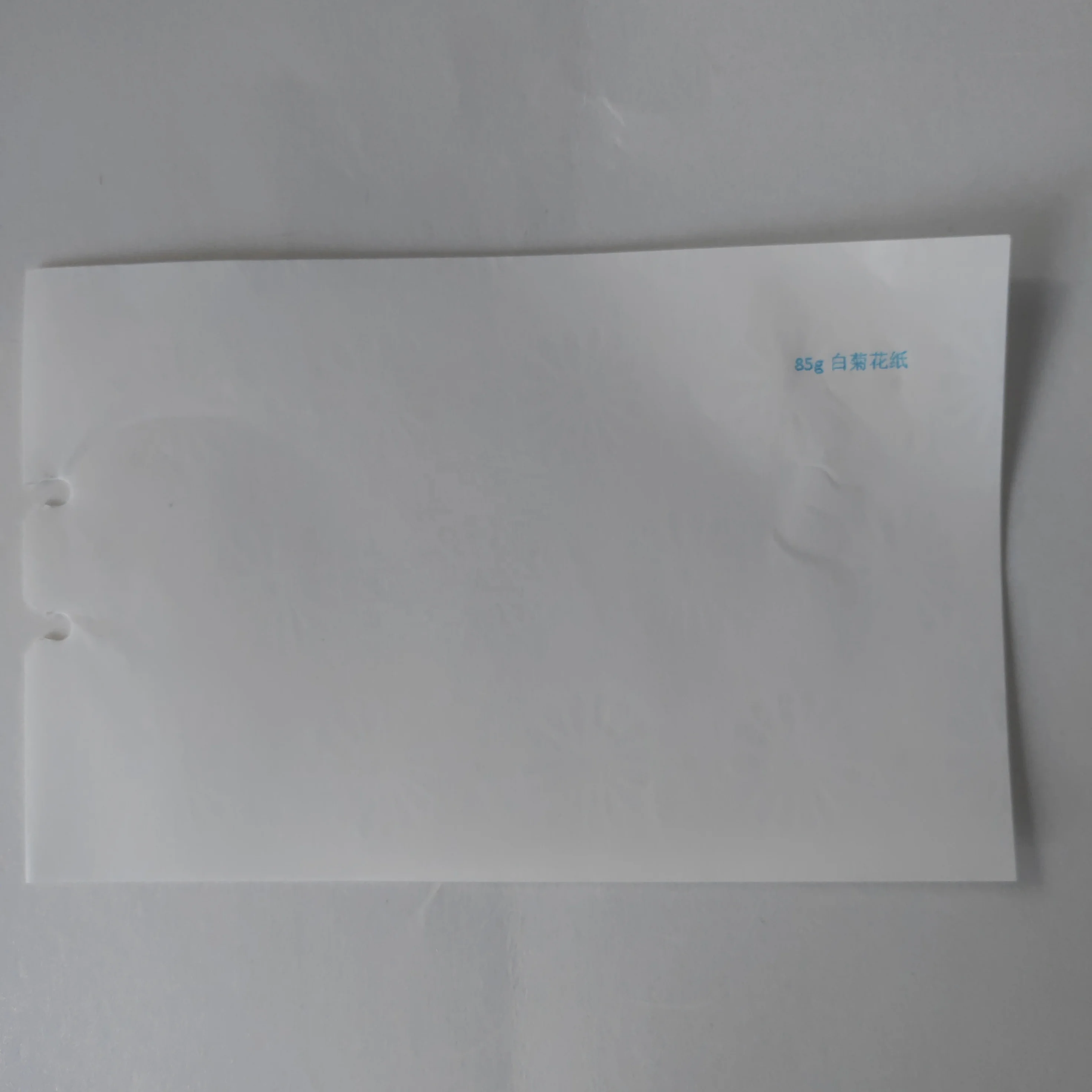 85g  anti-fake watermark paper ,75% cotton 25% linen security paper
