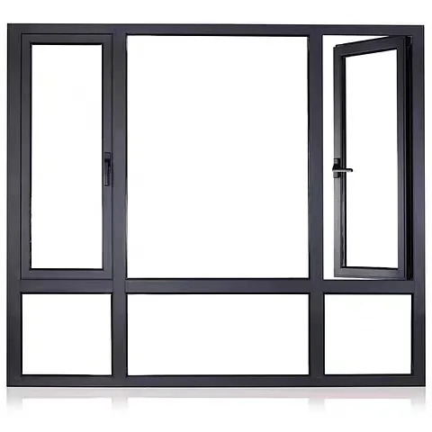 36 2 In 1 Euro Plastic Profil Windows 3 Panel Triple Pvc 48 X Casement Window For Casement Window Casement Window