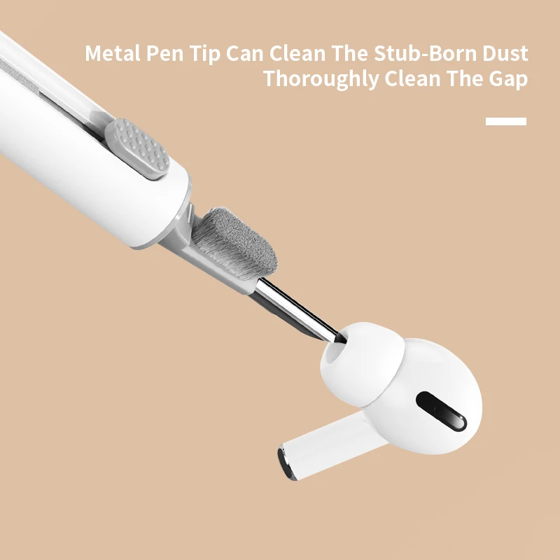 Bluetooth Earbuds Cleaner Kit For Airpods Pro 1 2 Cleaning Pen Brush Bluetooth Earphones Case Cleaning Tools for Xiaomi Huawei
