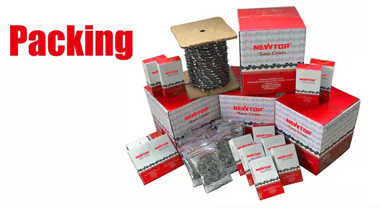 NEWTOP Harvester Oregon Saw Chain Replacement Parts 404 Harvester Bars