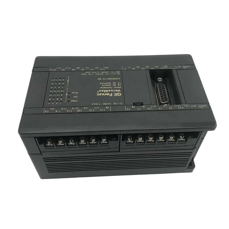 Original new Japan G E fanuc VersaMax micro PLC 28 point DC/DC/DC ESCP IC200UDD110-BD controller