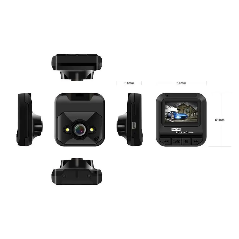 car camera 4k dashcam mini car blackbox front camera night vision driving recorder dash camera video DVR full hd 1920*1080 card