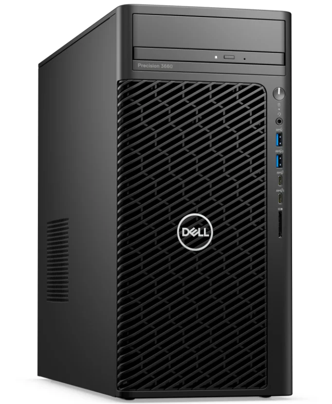 Оптовая продажа для Dell Precision T3660 I7-13700K/2*8 ГБ/512 ГБ SSD + 1T HDD/1000 Вт ПК Серверная настольная рабочая станция