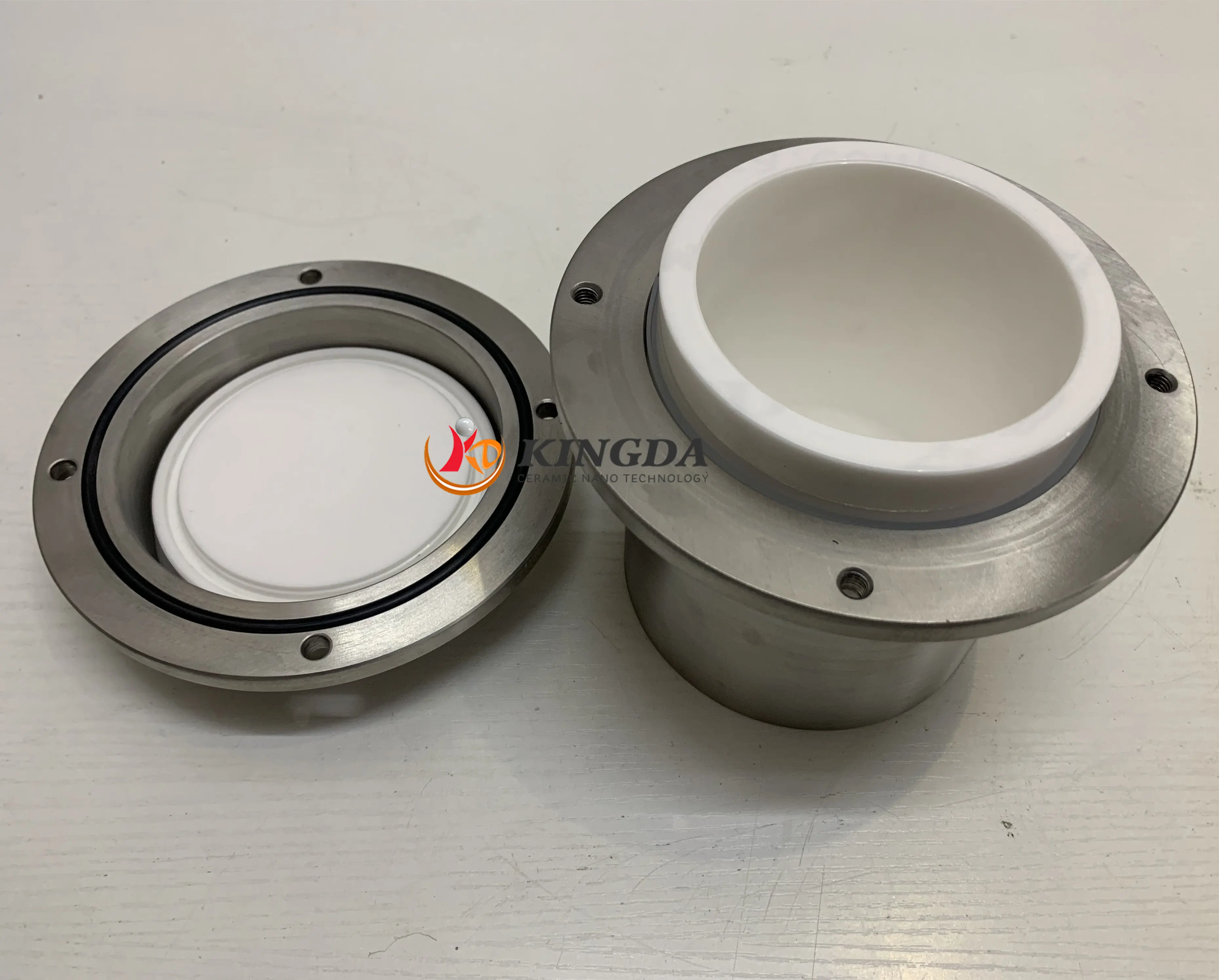 Customized zirconia jar with casting  for nano powder  quick grinding  ball mill