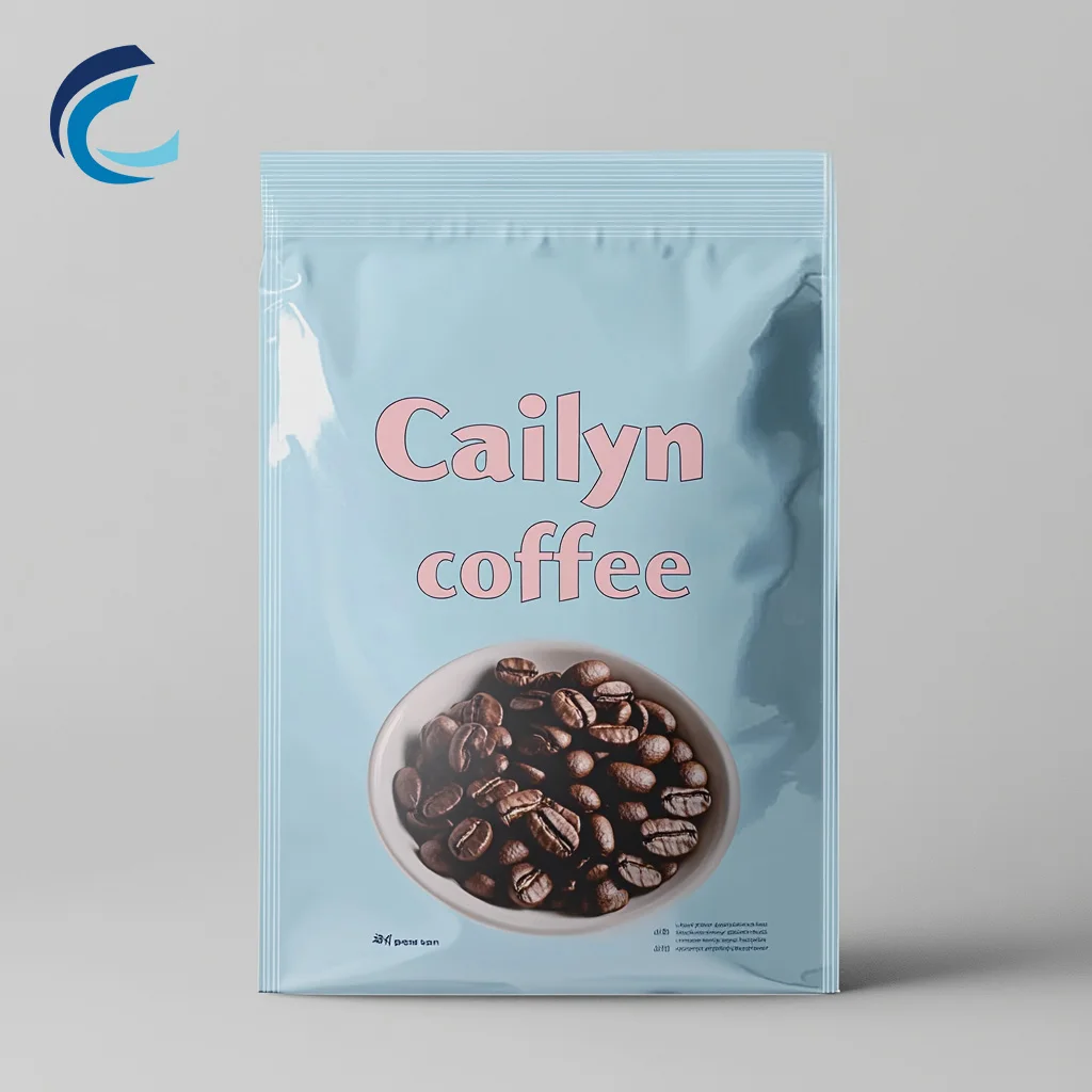 cailyn China-manufactured bags Custom-designed Mylar bags Box pouch Plastic zipper bags Coffee packaging with valve and zipper