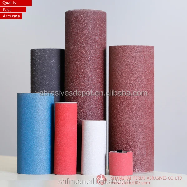 Customizable size Wet And Dry  Sandpaper Roll Aluminium Oxide Abrasive Paper Emery Paper Roll
